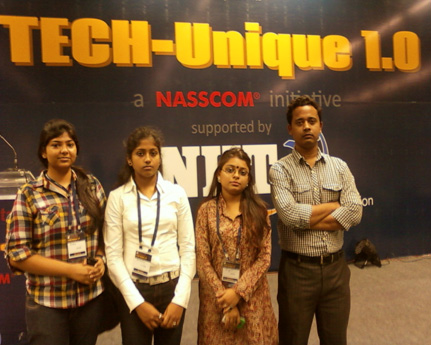 DAITM – Students attend NASSCOM meet at CII Auditorium Salt Lake.